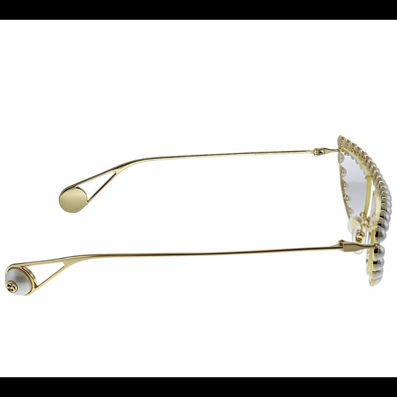 GUCCI HOLLYWOOD FOREVER COLLECTION Women’s irregular 53mm sunglasses - Picture 17 of 17